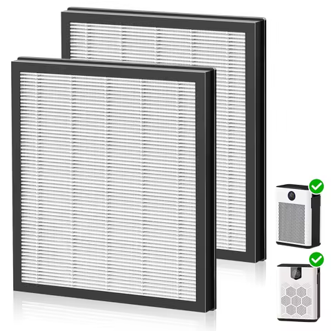 Replacement Filter Compatible with AIRFIRE AP304 and JOWSET AP303/AP304 Air Purifiers, H14 HEPA Filt