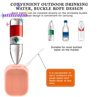 [utilizojmS] Pet Travel Water Bottle Portable Pet Dog Water Bottle Dog Cat Outdoor Water Dispenser W