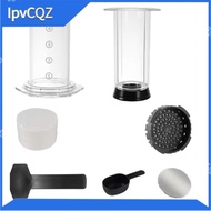 Portable French Press Coffee Maker Transparent Espresso Coffee Pot Air Press Coffee Machine with Fil