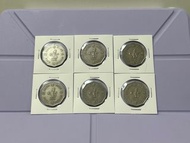 （十角形伍圓76年六枚）香港硬幣英女王伊利沙伯1976年五元Government of Hong Kong Queen Elizabeth ll 1976 $5