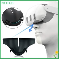 NXTFGB กันเหงื่อ แผ่นรองจมูก VR ซิลิโคนทำจากซิลิโคน เป็นมิตรกับผิว แผ่นปิดจมูก อุปกรณ์เสริมเสริม ป้องกันฝุ่นและฝุ่น ที่ป้องกันจมูก