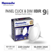 CAHAYA Hannochs Downlight LED Panel Click & Dim 9W 12W IBR White Light Click n dim click dim