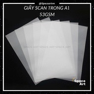 [Express] Clear Scan Paper 53gsm/ 83gsm size A1
