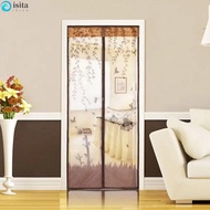 ISITA Magnetic Door Screen, Automatic Closing Cartoon Mesh Door Curtains, Durable Lightweight Mesh N