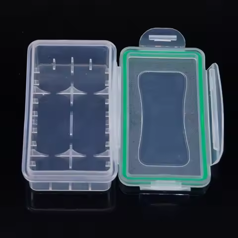 For 18650 16340 Battery Box Hard Plastic Waterproof 18650 16340 Battery Case Holder For 2*18650/4*16