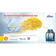 Shell Advance AX7 10W-40 (1L) - Semi Synthetic, Minyak Hitam Motor/4T Motor Oils
