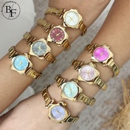 Star Shape Italian Charm Modular Watch Bracelet DIY Wrist Watch For Mom Dad Friends Gift