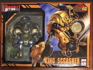 有盒已開封 全齊 MEGAHOUSE VARIABLE ACTION NG騎士 KING SCCASHER 金獅子