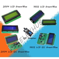 LCD 1602 2004 I2C Blue Yellow Display Module I2C Adapter Arduino