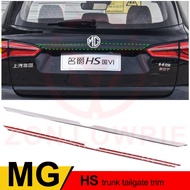 Suitable For MG 18 HS Rear Trim Strips Trunk Tailgate Bright Car Body Scratch-Resistant Stickers Modified Accessories