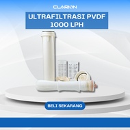 Clarion PVDF Prefilter 1000L Standing - UF 15" - Cloudy water filter, PDAM water filter - Home water