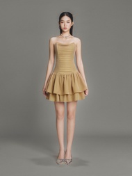Đầm xếp li hai tầng cúp nhọn | AISHA DRESS - CLÉLIE