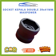 Original MAXPOWER 39x41MM Double Head Socket