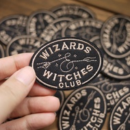 Wizards & Witches Club Patch | Patch Pin | Embroidery Patch | Sticker Patch | Harry Potter