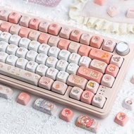 【EN/TH/ZHUYIN】MAIMOOO My Melody Keycap MOA Profile 120 Keys PBT Dye Sublimation Aula F75 Ajazz AK820