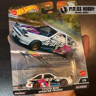 HOTWHEELS PREMIUM TOYOTA AE86 SPRINTER TRUENO, MOUNTAIN DRIFTERS series, ORIGINAL HOT WHEELS by MATT
