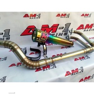 Akrapovic Gp Glass/Rainbow Racing Exhaust Yamaha R25 R 25 Mt25 Mt 25