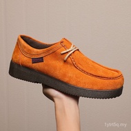 Youlong Two-Layer Pigskin Leather Cross Couple Style Fashion Casual Shoes All-Match