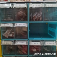 10 buah Ceramic Capacitor Kapasitor Keramik 22pf 33pf 47pf 100pf 102pf 104pf 200pf 221pf 331pf 560pf