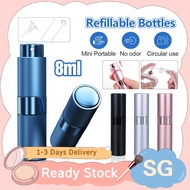 Perfume Bottle 8ml Travel Perfume Refillable Bottle Mini Refillable Perfume Bottle Spray Bottle