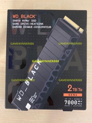 《今日快閃價》（中古二手）PS5 專用 內置硬碟 M2 SSD 2TB GEN 4 / PS5 加裝 M.2 SSD / Western Digital WD Black SN850 NVMe SSD