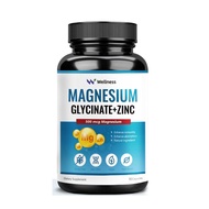 Wellness Magnesium Glycinate 500mg Supplemen for Women and Men 120pcs