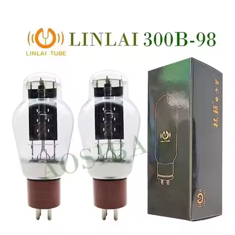 LINLAI 300B-98 Vacuum Tube Replaces WE300B 300BG E300B 300BT 300B HIFI Audio Valve Electronic Tube A