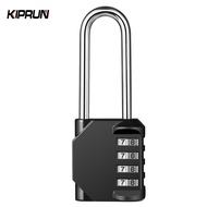 KIPRUN 4 Digit Combination Lock, Password Padlock,  Long Shackle Padlock, Waterproof Pad Lock For Sc