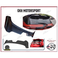 PERODUA ATIVA 2021 2022 GEARUP GEAR UP OEM ABS REAR SPOILER DUCKTAIL WING CARBON FIBER LOOK