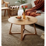 Simple Easy Household Constant Japanese Style Round Republican Modern Black Coffee Table Style Combi