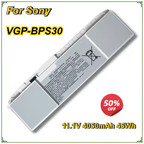 New VGP-BPS30 BPS30 Laptop Battery for SONY VAIO T11 T13 SVT-11 SVT-13 11.1V 4050mAh 45Wh