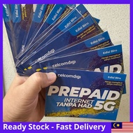 CelcomDigi Prepaid 5G Edisi Biru Unlimited & High-Speed Internet Unlimited calls