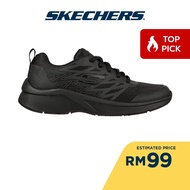 Skechers Boys Microspec Quick Sprint Shoes - 403769L-BBK Lightweight Machine Washable Kasut Sneaker Budak Lelaki