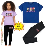 Huntrix Terno for Girls Huntrix Tshirt for Baby Girl