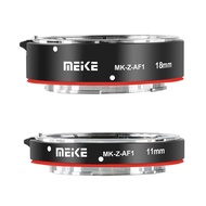 Meike MK-Z-AF1 Metal Auto Focus Macro Extension Tube Adapter Ring (11mm+18mm) for Nikon Z5 Z6