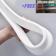 2m Water Stopper Barrier Bathroom Flood Barrier Silicon Water Blocker Dry Wet Separation Shower Wate