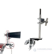 CARAMELOMA Drum Cowbell Clamp, with Parallel Action Jaws Percussion Accessory Drum Cowbell Bracket M