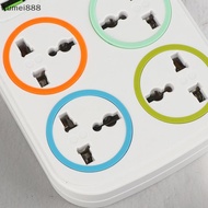 wumei888 EU US Plug 2/3Pin Power Strip 1 TypeC 3 USB Port 6 Way AC Outlet 2/3/5M Extension Power Soe