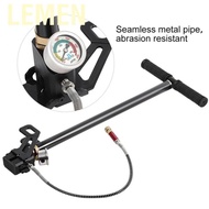 Lemen Oversea High Pressure 4500psi Tungsten Steel 3 Stage Hand Pump for PCP Air Gun Boat Tire Ball