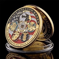 Us Marine Air Force Commemorative Medal Free Commemorative Coin Five Army Us Eagle Team Coin Premium