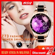 Z73 Women Smart Watch 1.09 inch Round Screen Bluetooth Call IP67 Waterproof Watches Local Music Hear
