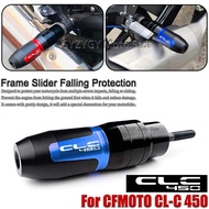 For CFMOTO CL-C 450 cl-c 450 Motorcycle CNC Accessoires Falling protection Exhaust Slider Crash