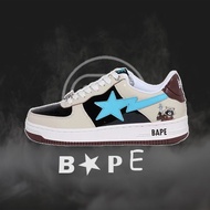 A BATHING APE Bape STA Men Women Star Label Printed Graffiti Skateboard Shoes UXOL