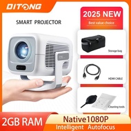 TONG X3Plus HD projector Native 1080P support 4K WIFI6 BT5.4 Android mini Portable projector led hom