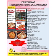 PAKET HEMAT FRANCHISE MAKANAN TEOKBOKKI TOPOKI KOREA ENAK PEDAS TEOK