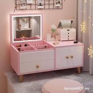 Window dressing table, makeup dressing cabinet, makeup table, small table, makeup table Apricots C0W