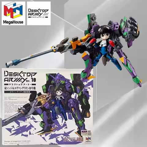 MegaHouse Original Box Figurine Desktop Army Neon Genesis Evangelion: New Theatrical Edition Shinji 