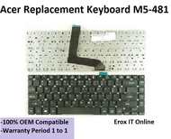 Laptop Replacement Keyboard for Acer M5-481P X483 X483G  Acer M5-481 Laptop Keyboard