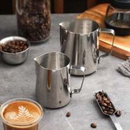 1pc Stainless Steel Milk Frothing Pitcher, Thick Latte Art Pitcher, Coffee Shop Supplies, Tapered Sp