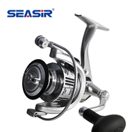 Fishing Reel Seasir Zeus Hp1000-6000 13+1BB 5.2:1 Gear Ratio Metal spool Spinning Reel Power Handle CNC aluminum handle